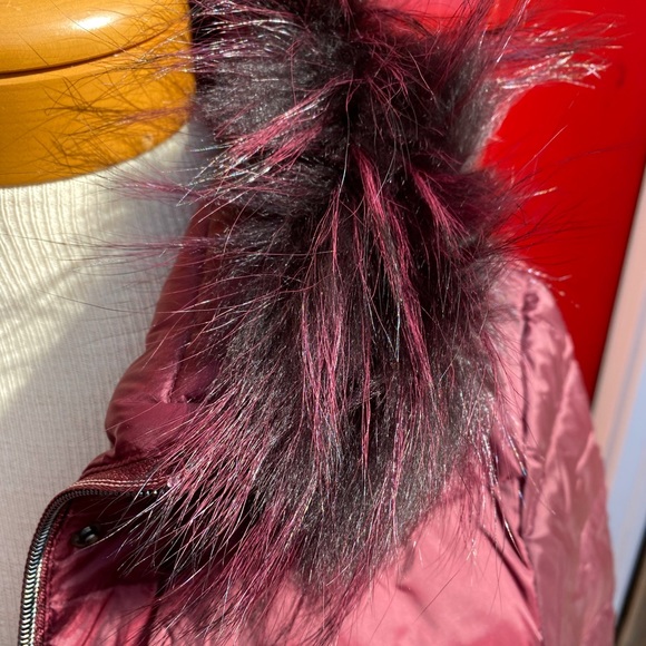 Basler Down Coat Burgundy - Picture 2 of 6